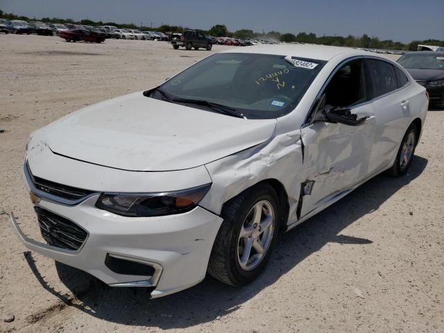 1G1ZB5ST6HF254190 - 2017 CHEVROLET MALIBU LS WHITE photo 2