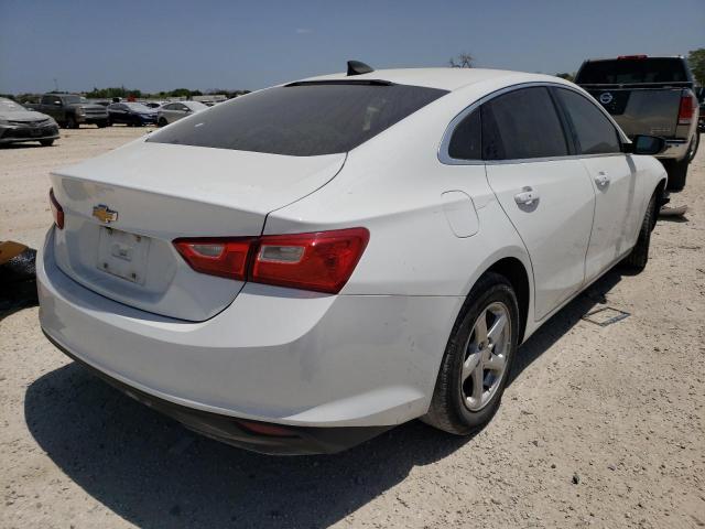 1G1ZB5ST6HF254190 - 2017 CHEVROLET MALIBU LS WHITE photo 4