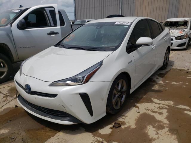 JTDKARFU8L3120670 - 2020 TOYOTA PRIUS L WHITE photo 2