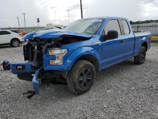 1FTEX1E84FFC91047 - 2015 FORD F150 SUPER BLUE photo 2