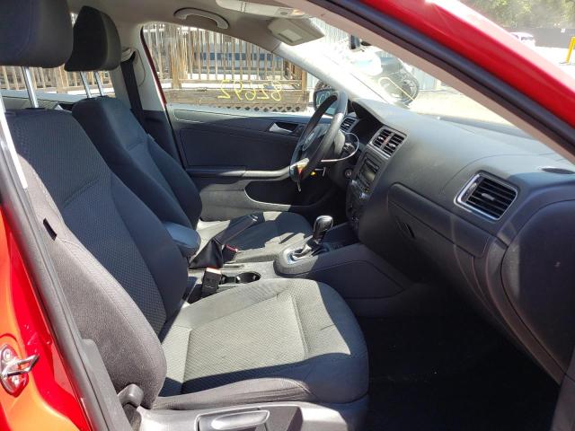 3VW2K7AJ1EM221238 - 2014 VOLKSWAGEN JETTA BASE 红色 照片 5