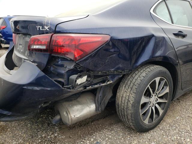 19UUB1F53HA003552 - 2017 ACURA TLX TECH BLUE photo 9