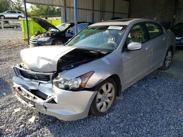 1HGCP26819A115538 - 2009 HONDA ACCORD EXL GRAY photo 2