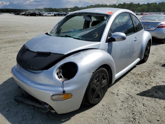 3VWBK21C43M415957 - 2003 VOLKSWAGEN NEW BEETLE 银色 照片 2