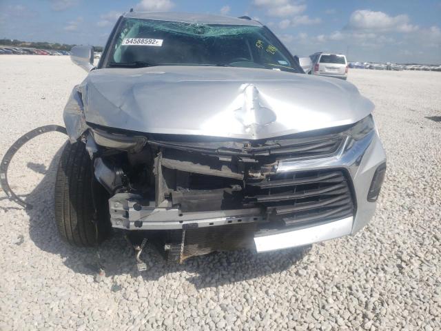 3GNKBBRA4LS579248 - 2020 CHEVROLET BLAZER 1LT SILVER photo 9