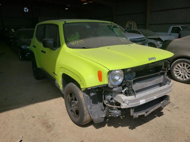 ZACNJBAB1KPJ75902 - 2019 JEEP RENEGADE S Sarı foto 1
