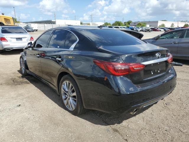 JN1EV7AR9KM553564 - 2019 INFINITI Q50 LUXE BLACK photo 3