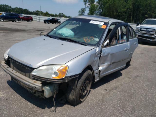 2HGES25722H529967 - 2002 HONDA CIVIC EX  photo 2