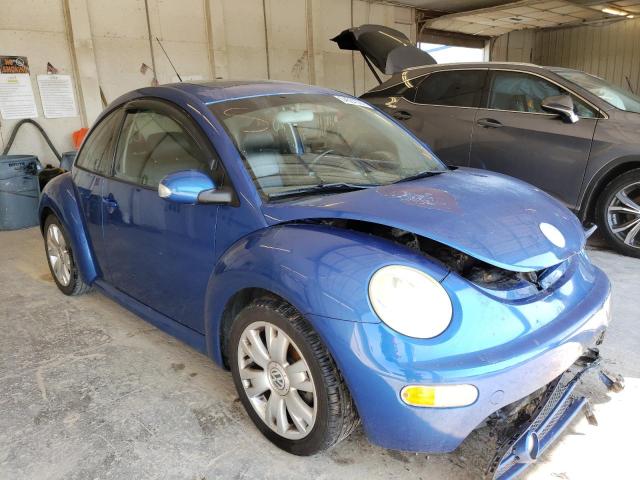 3VWCD21C23M431640 - 2003 VOLKSWAGEN NEW BEETLE 蓝色 照片 1