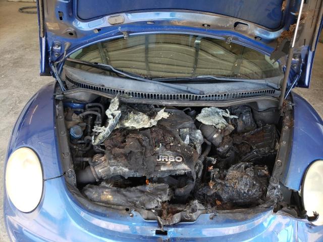 3VWCD21C23M431640 - 2003 VOLKSWAGEN NEW BEETLE 蓝色 照片 7