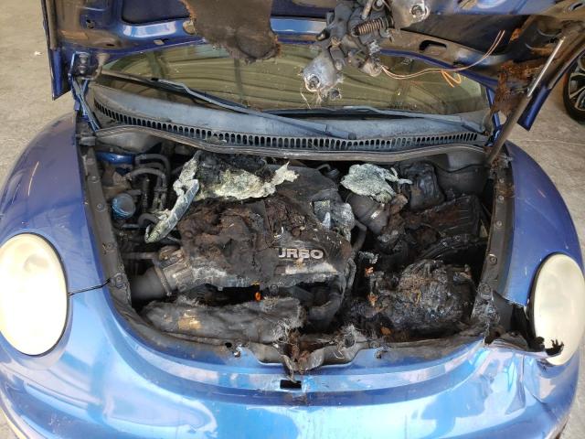 3VWCD21C23M431640 - 2003 VOLKSWAGEN NEW BEETLE 蓝色 照片 9