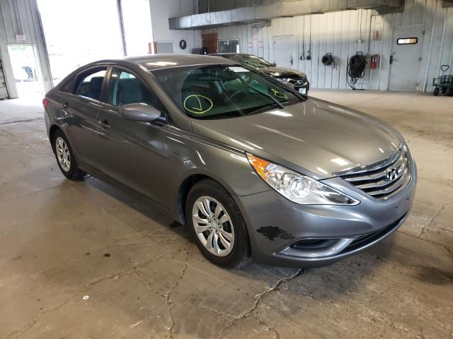 5NPEB4AC4BH285078 - 2011 HYUNDAI SONATA GLS GRAY photo 1