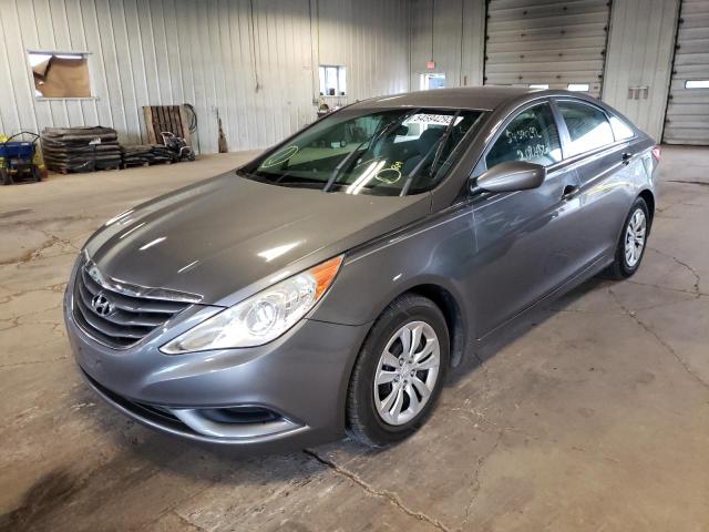 5NPEB4AC4BH285078 - 2011 HYUNDAI SONATA GLS GRAY photo 2