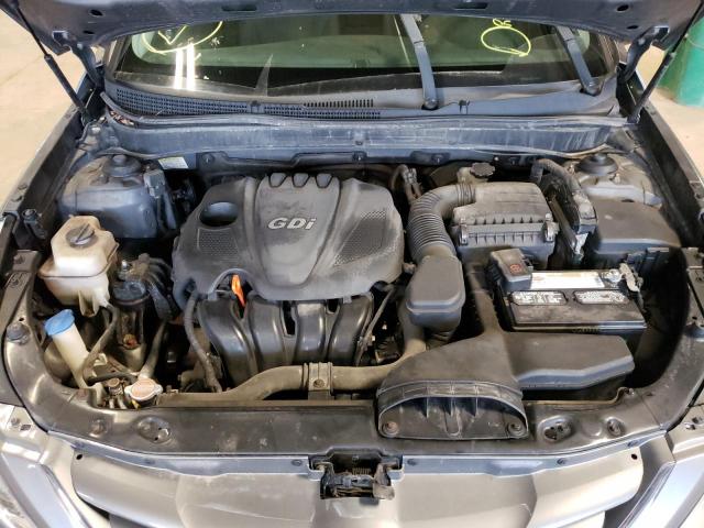 5NPEB4AC4BH285078 - 2011 HYUNDAI SONATA GLS GRAY photo 7