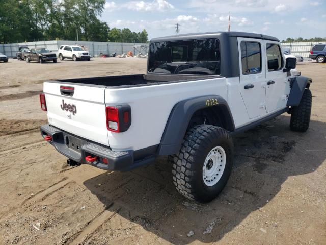 1C6JJTBG7ML536985 - 2021 JEEP GLADIATOR WHITE photo 4