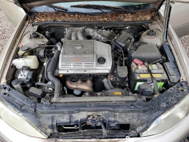 JT8BF28G210340142 - 2001 LEXUS ES 300 GOLD photo 7