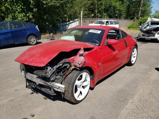 JN1AZ34D15M608914 - 2005 NISSAN 350Z COUPE RED photo 2