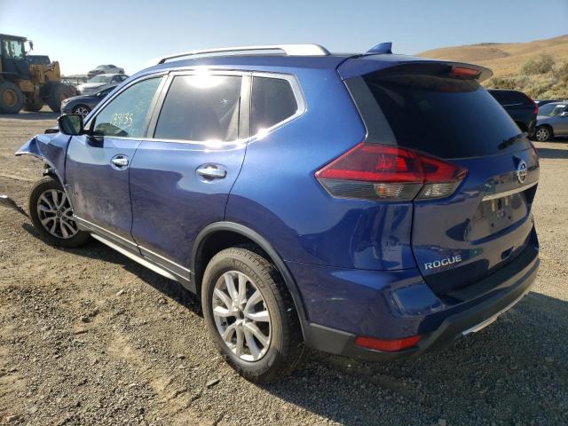 5N1AT2MV6JC710416 - 2018 NISSAN ROGUE S BLUE photo 3