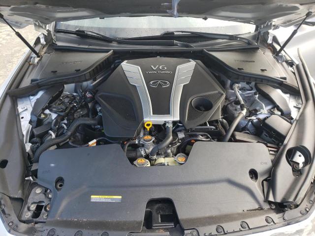 JN1EV7AR7JM443806 - 2018 INFINITI Q50 LUXE SILVER photo 7