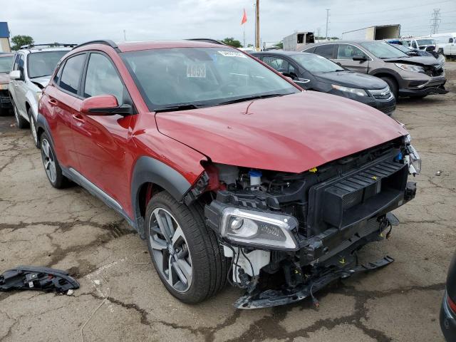 KM8K5CA58MU681718 - 2021 HYUNDAI KONA ULTIM RED photo 1