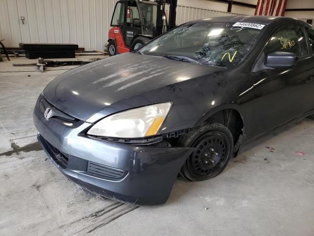 1HGCM72264A004869 - 2004 HONDA ACCORD LX GRAY photo 9