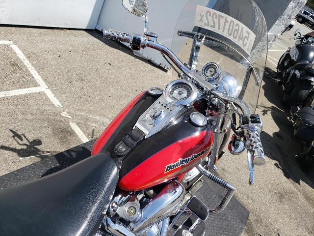 1HD1PLF185Y953046 - 2005 HARLEY-DAVIDSON FLSTFSE CA RED photo 5