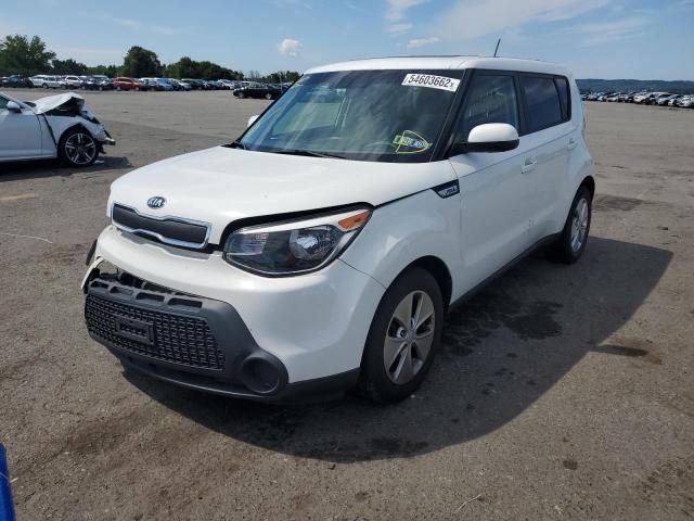 KNDJN2A27G7287243 - 2016 KIA SOUL WHITE photo 2