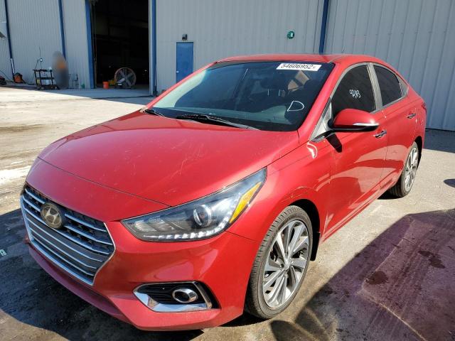 3KPC34A3XJE021015 - 2018 HYUNDAI ACCENT LIM RED photo 2