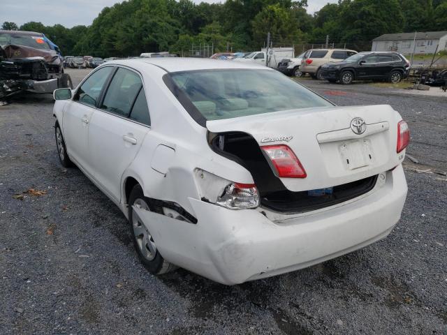 4T1BE46K58U730691 - 2008 TOYOTA CAMRY CE WHITE photo 3