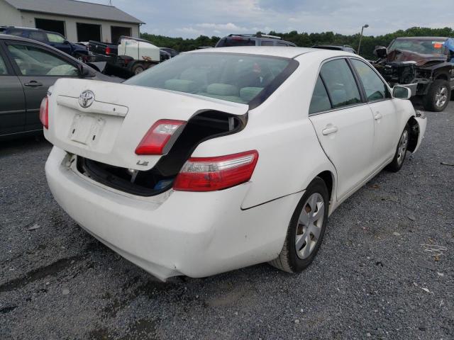 4T1BE46K58U730691 - 2008 TOYOTA CAMRY CE WHITE photo 4