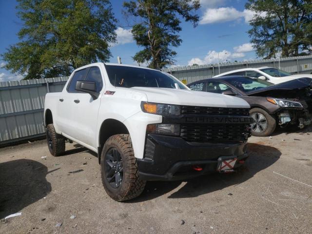 1GCPYCEFXMZ238543 - 2021 CHEVROLET SILVERADO WHITE photo 1