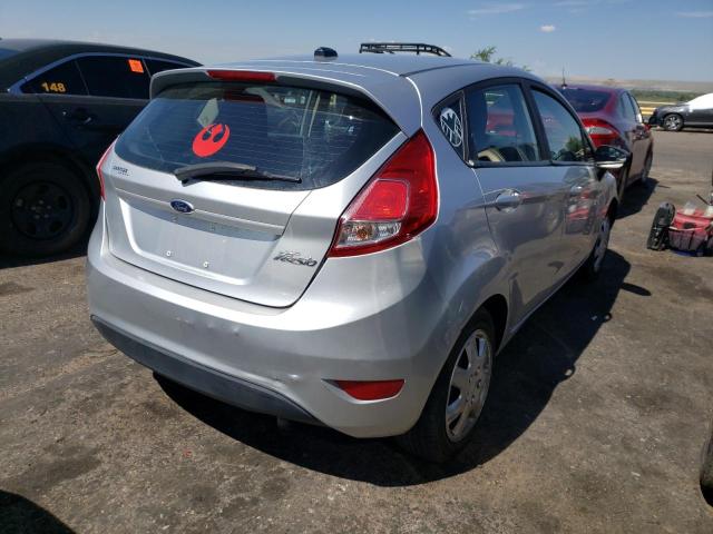 3FADP4TJXGM170002 - 2016 FORD FIESTA S SILVER photo 4