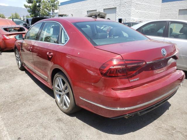1VWDT7A31HC056238 - 2017 VOLKSWAGEN PASSAT R-L RED photo 3