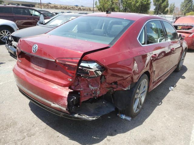 1VWDT7A31HC056238 - 2017 VOLKSWAGEN PASSAT R-L RED photo 4