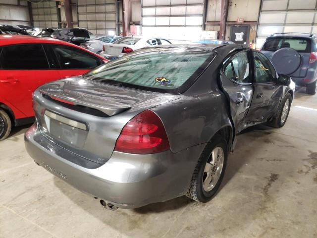 2G2WS522951328842 - 2005 PONTIAC GRAND PRIX GRAY photo 4