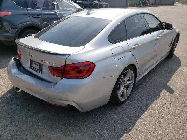 WBA4J3C53KBL10770 - 2019 BMW 430XI GRAN GRAY photo 4