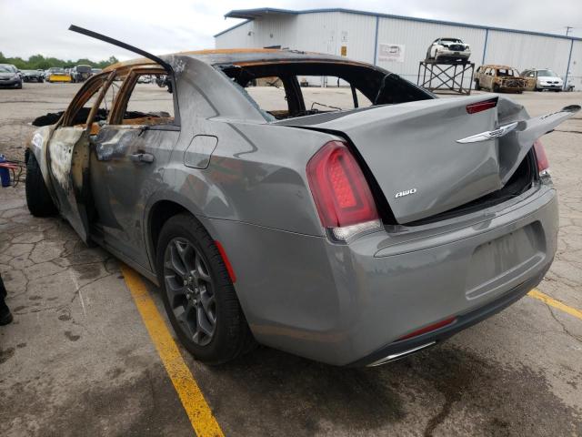 2C3CCAGG4HH648367 - 2017 CHRYSLER 300 S GRAY photo 3