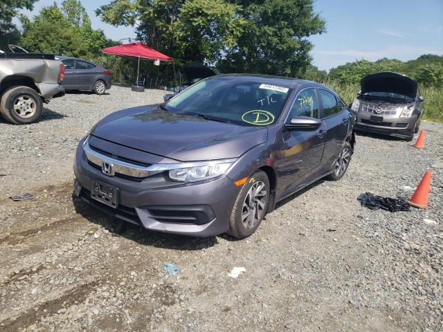 19XFC2F74GE232121 - 2016 HONDA CIVIC EX BLUE photo 2