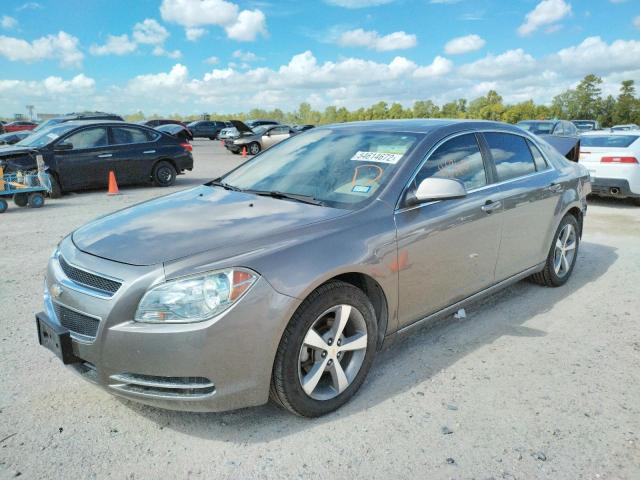 1G1ZC5E11BF111520 - 2011 CHEVROLET MALIBU 1LT GRAY photo 2