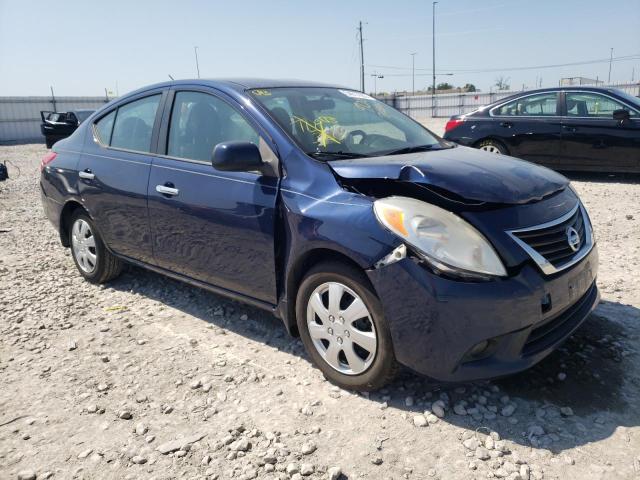 3N1CN7AP4CL940380 - 2012 NISSAN VERSA S BLUE photo 1