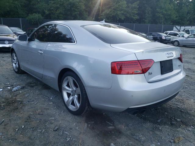 WAULFAFR4DA053479 - 2013 AUDI A5 PREMIUM SILVER photo 3