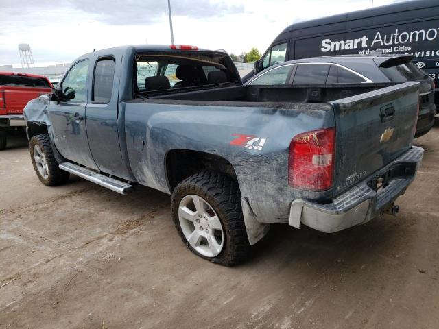 1GCRKSE7XDZ351485 - 2013 CHEVROLET SILVERADO BLUE photo 3