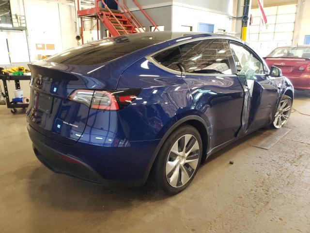 5YJYGDEE9MF130912 - 2021 TESLA MODEL Y BLUE photo 4