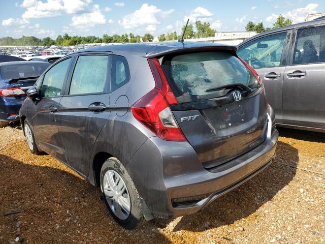 3HGGK5H43KM729706 - 2019 HONDA FIT LX GRAY photo 3