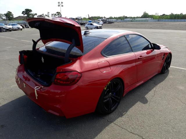 WBS3S7C09LFH22673 - 2020 BMW M4 CS RED photo 4