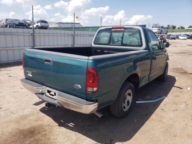 1FTZF1726WNA28092 - 1998 FORD F150 GREEN photo 4