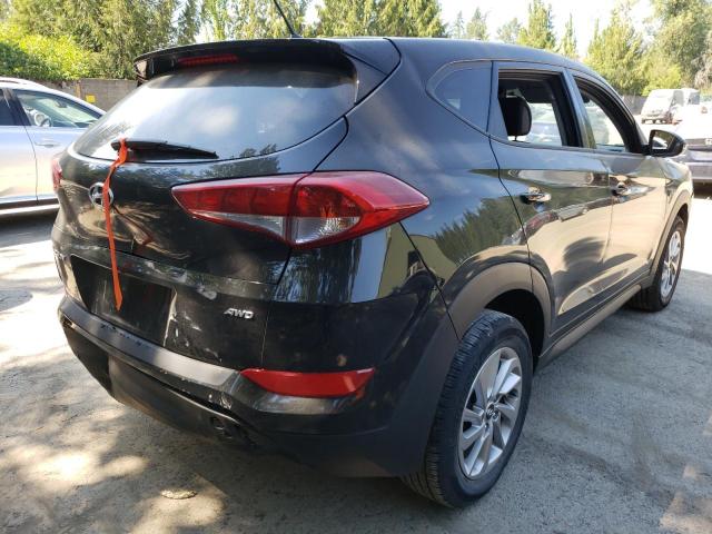 KM8J2CA41JU764513 - 2018 HYUNDAI TUCSON SE BLACK photo 4