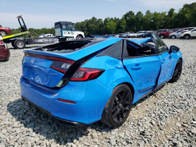 19XFL2H85NE017009 - 2022 HONDA CIVIC SPOR BLUE photo 4