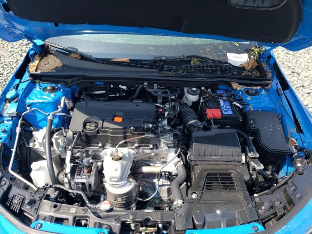 19XFL2H85NE017009 - 2022 HONDA CIVIC SPOR BLUE photo 7