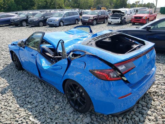 19XFL2H85NE017009 - 2022 HONDA CIVIC SPOR BLUE photo 9